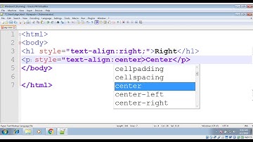 Html Text Alignment css text-align in Urdu/Hindi