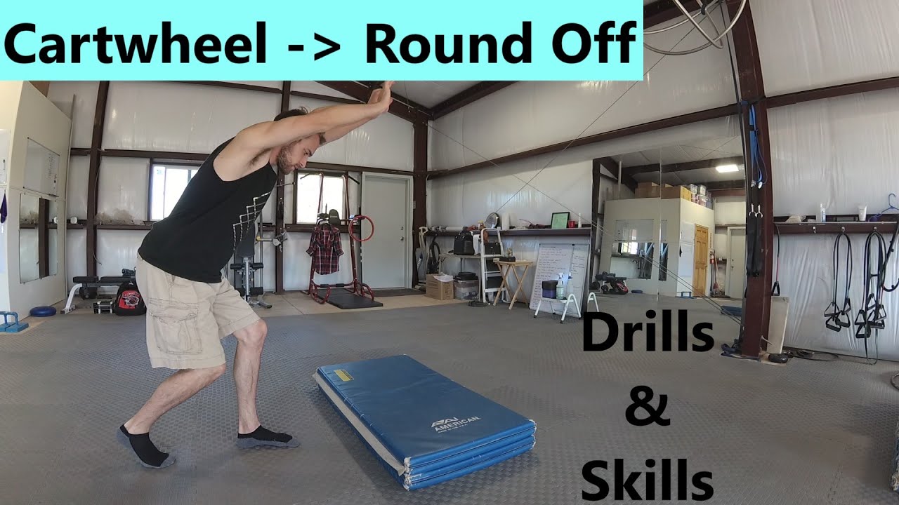 Cartwheel & Round Off Drills & Skills Gymnastics & Cheer YouTube