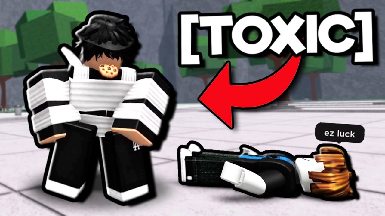 I Trolled EVERY Player With TOXIC EMOTES in (Roblox The Strongest ...