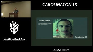 HoneyPy & HoneyDB - Phillip Maddux