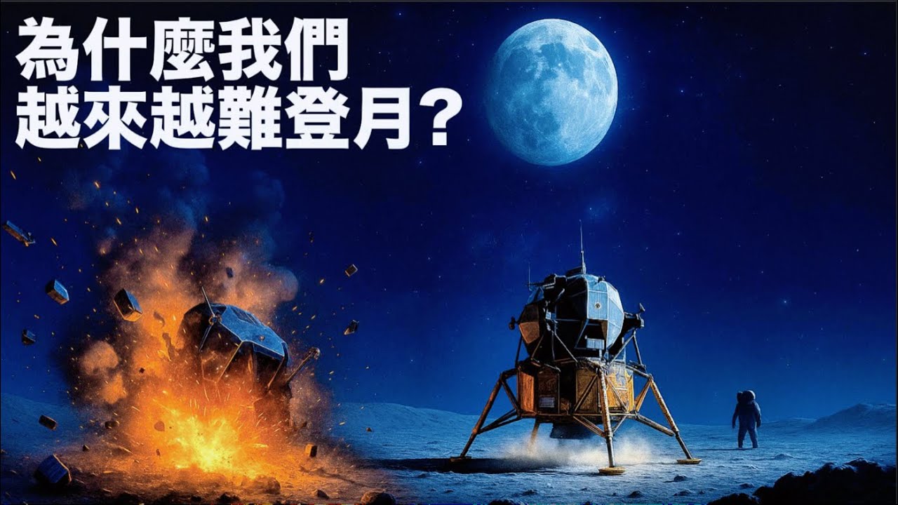 Is the Moon Getting Harder to Land? Why Does High-Technology Keep Failing?｜【奇怪】月球變難登了？為何高科技反而頻頻失敗