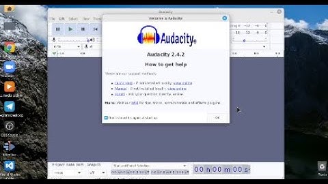 How to install Audacity on linux mint
