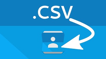 Add CSV to Google/GMail Contacts