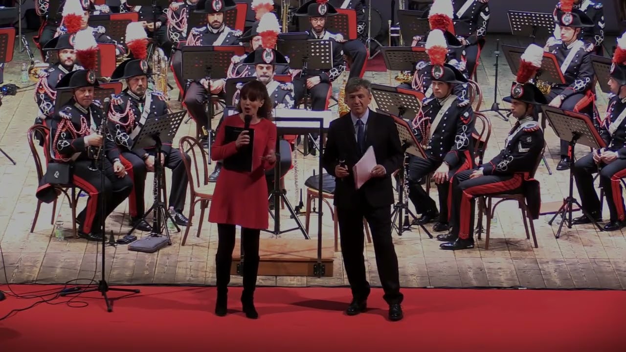 Esibizione della Fanfara della Legione Allievi Carabinieri di Roma,