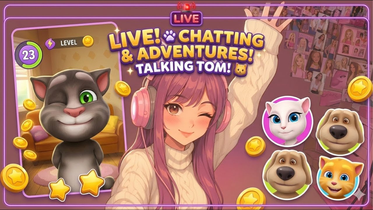 Talking Tom 🩷 #talkingtom #youtubeshorts #shortslive #gaming