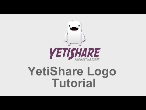 YetiShare Logo Tutorial