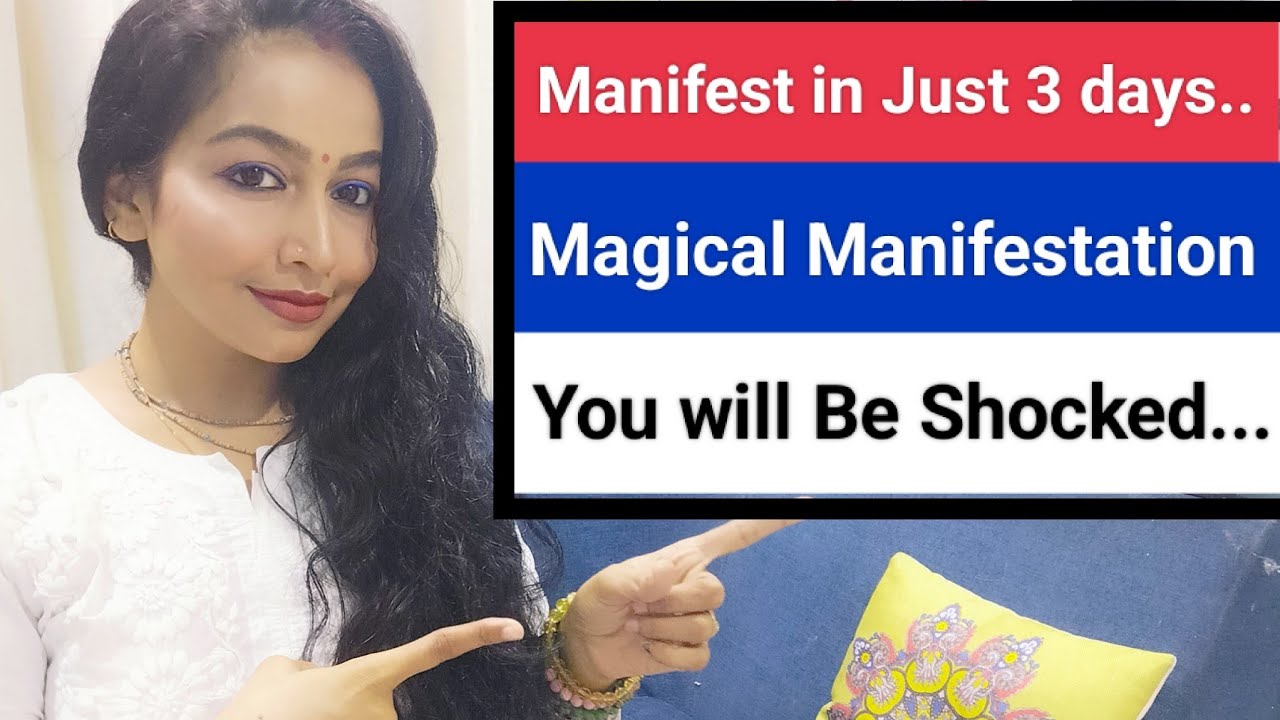 Sirf 3 din me apni wish poori kar sakte hai..Law Of attraction ki ek Magical technique.LOA technique