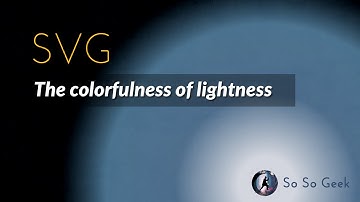 SVG ep07 Optimizing colors and pagespeed in SVG Gobbler