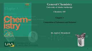 Chem105 Lecture Notes Chapter 3 Slides 1-10