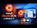 Windows 11 Par Ubuntu 25.10 Kaise Install Kare | Complete Guide