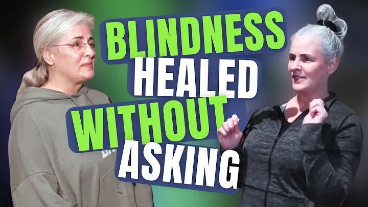Healed of blindness without asking for prayer! Hol...