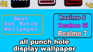 Realme 7 and Realme 6 punch hole Display wallpaper screenshot 1