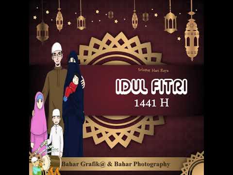  animasi  ucapan Idul Fitri  1441 H 2021 M YouTube