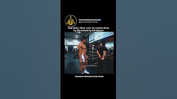 Why You Should STOP Doing BICEP CURLS