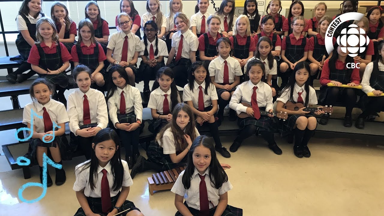 It Snowed - St. Margaret's School Crescendo Choir #CBCMusicClassChallenge - YouTube
