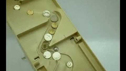 Как работает монетоприемник?