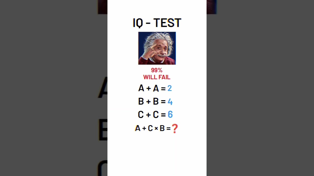 Answer The Question Of Albert Einstein | How To Solve This Equation | Can You Solve This Equation