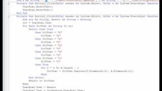Come creare un text upsider - Visual Basic 2008