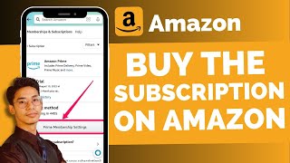 How to Buy Subscription on Amazon Prime