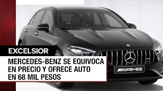 Actriz encuentra un Mercedes- Benz en 68 mil pesos y busca reclamar \