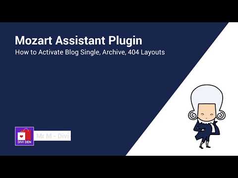 How to Activate Blog Single, Archive, 404 Layouts - Divi Theme Layout Pack - Mozart