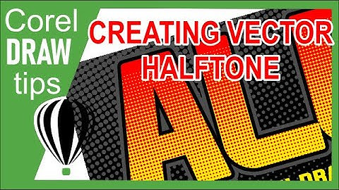 Creating Vector Halftone
