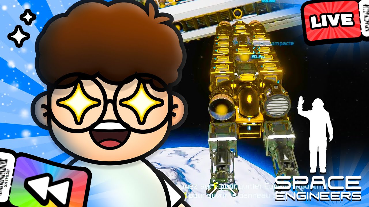 SPACE ENGINEERS : Construction d'une FOREUSE en OR ! - YouTube