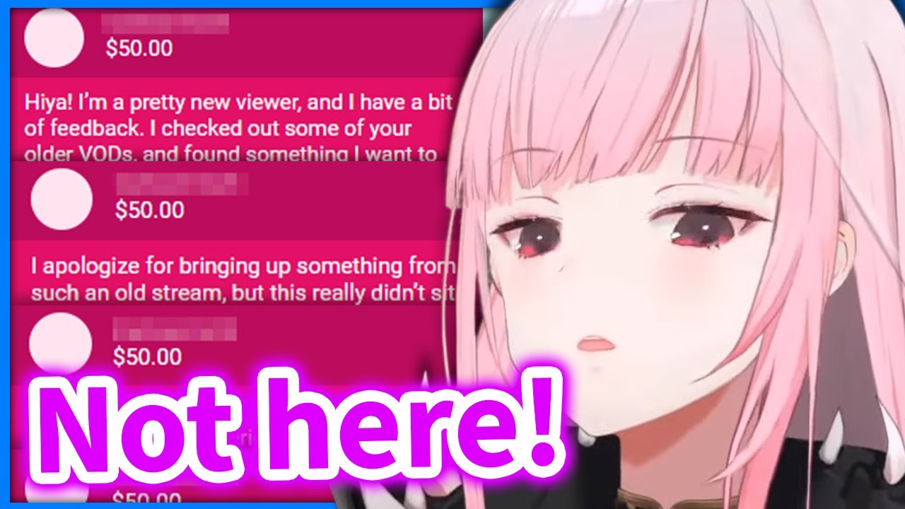 Please don't do this on Superchats! 【Mori Calliope / HololiveEN】