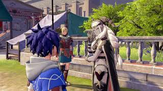 Fire Emblem: Fortune's Weave - Part 1 Cai's Path Chapter 4: Meet Old Woman - Talk with Theodora