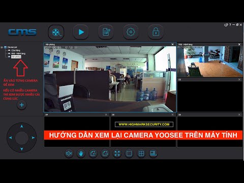 Cách Xem Lại Camera Yoosee Trên Máy Tính 2021  ✅ Hướng Dẫn Tải Phần mềm CMS Yoosee Laptop