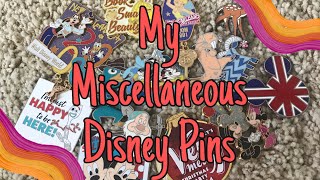 Disney ASMR: My Miscellaneous Disney Pins