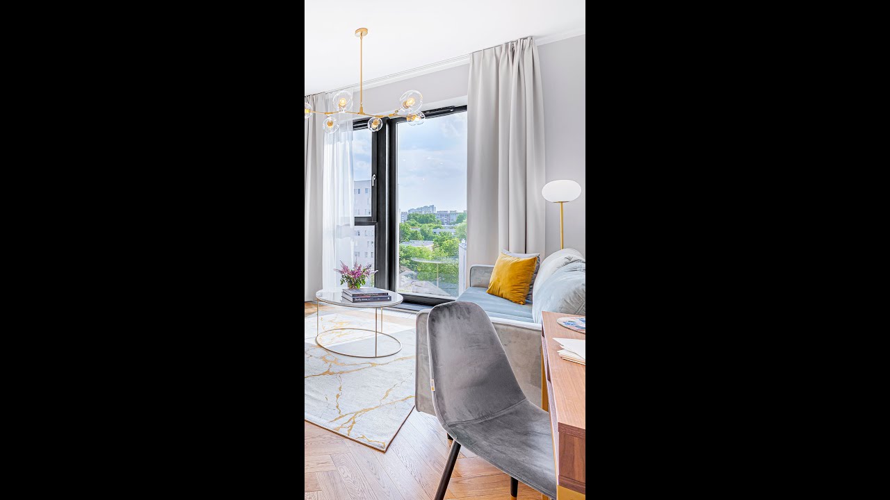 Uptown, Warsaw by Vonder Apartment 49 Video Walkthrough (portrait view