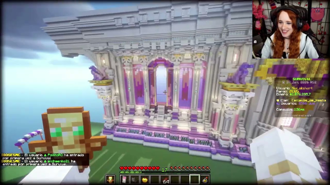 NIA REACCIONA la MURALLA de VEGETTA del MUNDO 2  🤯😲