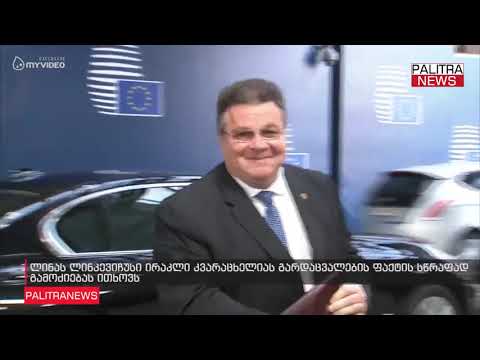 ლინას ლინკევიჩუსი ირაკლი კვარაცხელიას გარდაცვალების ფაქტის სწრაფად გამოძიებას ითხოვს