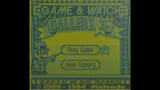 20 Mins Of...Game & Watch Gallery 3 Intro (US/Game Boy)