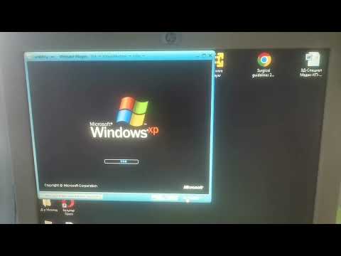 Why is Windows XP stuck at boot screen?