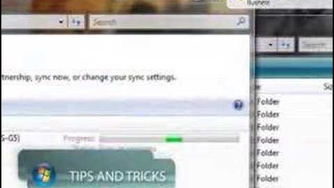 Microsoft Windows Vista Tip - Offline Files