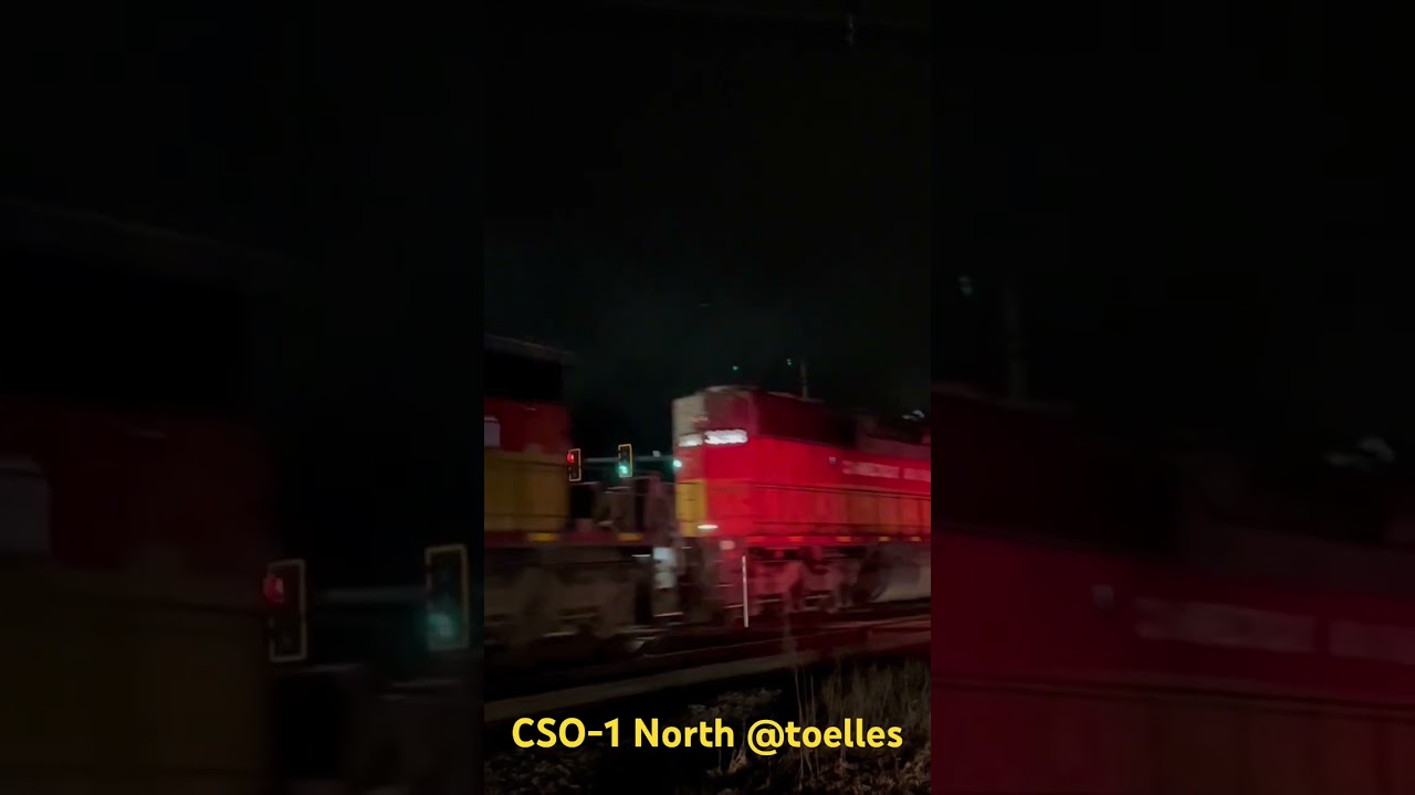 CSO-1 northbound 2/26