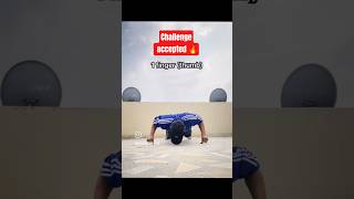 Finger push up Challenge🔥#calisthenics #pushups #nogym #ytshorts #skills #shorts #challenge #workout