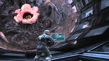 Dead Space walkthrough part 26 End Chapter 6 Enter Chapter 7 Into The Void HD