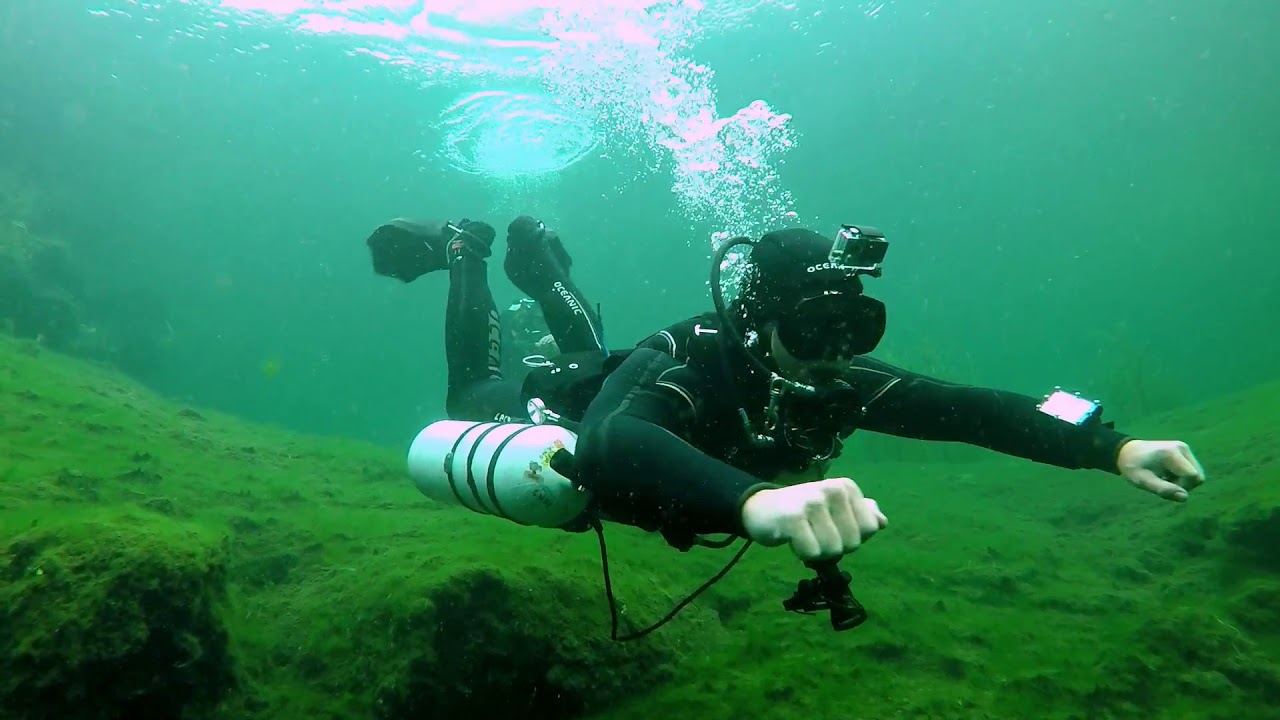 Cave & Sidemount Diving Learning to Cave Dive. Mount Gambier, SA YouTube