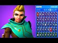 🔥 VEGA GREEN SKIN SHOWCASE WITH ALL FORTNITE DANCES &amp; EMOTES 😱