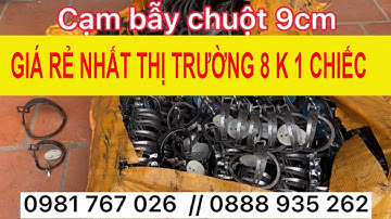 Cạm bẫy chuột, cạm bẫy thú rừng giá rẻ chỉ 8k .