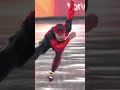 How Japanese speed skater Joji Kato gets it done. ⛸️🔥📹: IG jojikato0206 #Olympics