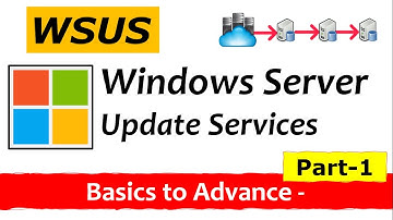 Windows Server Update Services (WSUS)-Part 1 #learning #windows #activedirectory #windowsserver