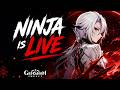 NinjaisLive | Free Account review, Grinding, Chatting, and Genshin |#genshinindialive