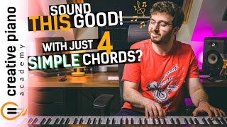 Put These 4 AWESOME Piano Chords In ANY Order And Just SOUND GOOD | Lockdown #9