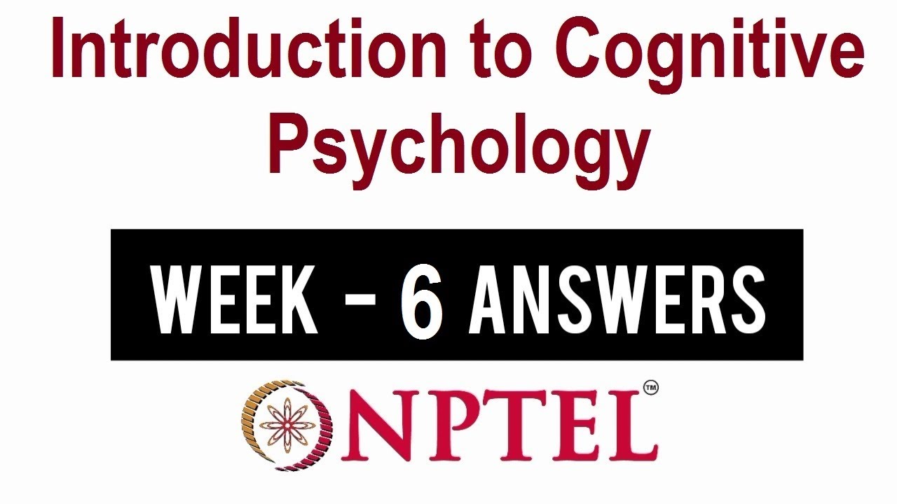 nptel introduction to psychology assignment answers