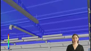 HVAC system in office space