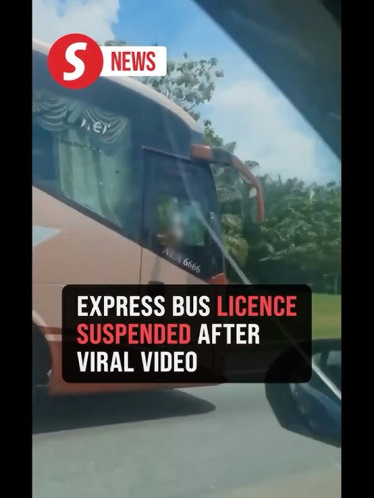 Apad suspends express bus operator's licence over viral reckless driving video